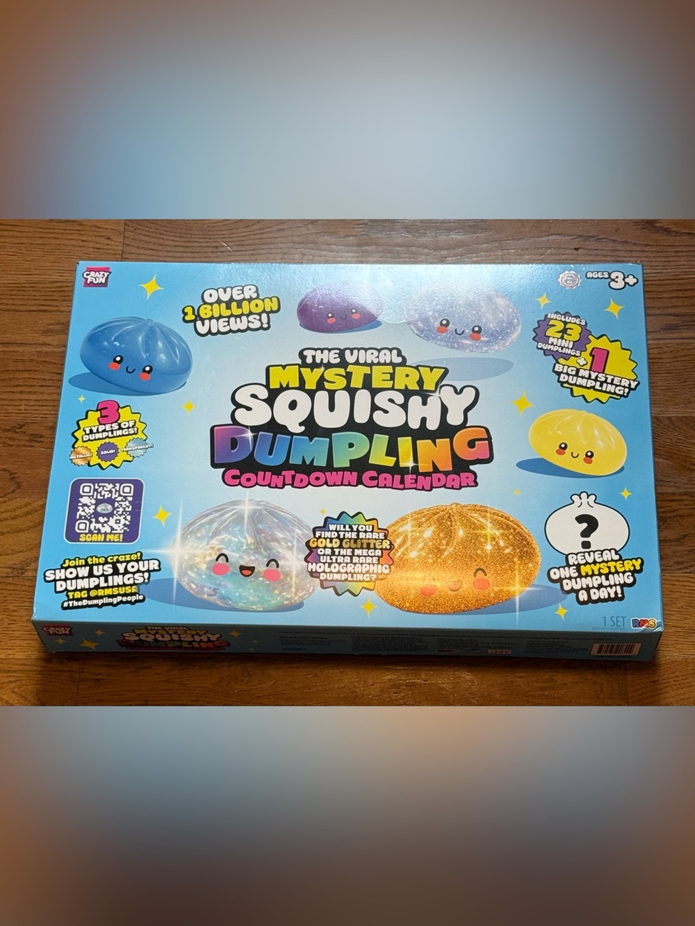 RMS Crazy Fun Mystery Squishy Dumpling Countdown Calendar - THE BIG ONE RARE